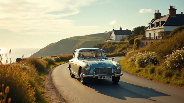 La location de voiture rétro en Bretagne: un voyage dans le temps